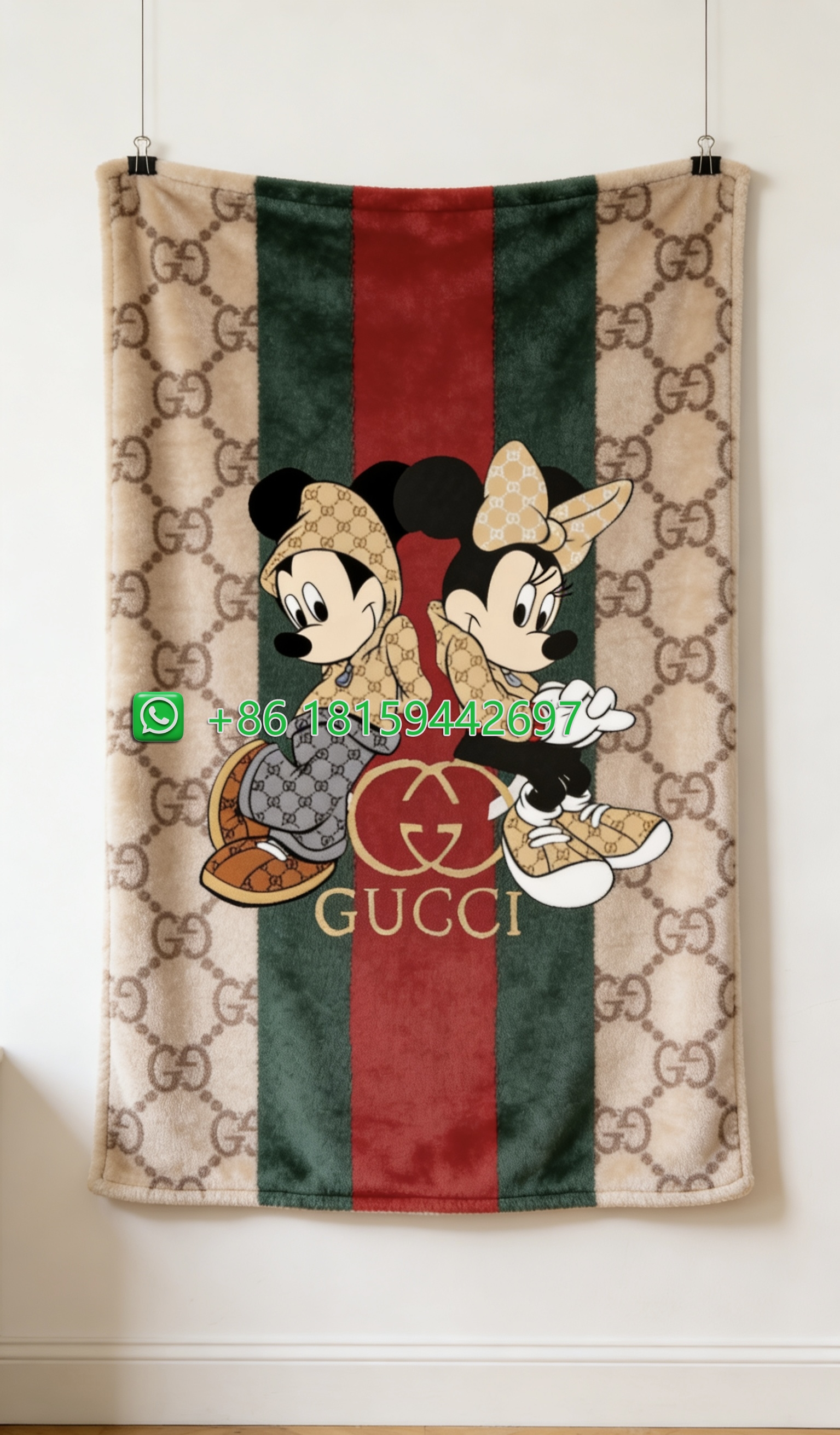 Gucci Throw Blankets